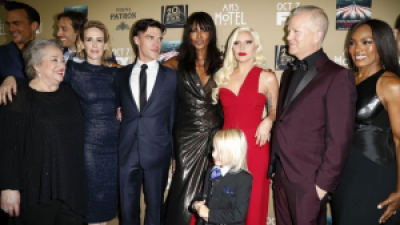 The Juiciest Things from the AHS Hotel Premiere Red Carpet Photo