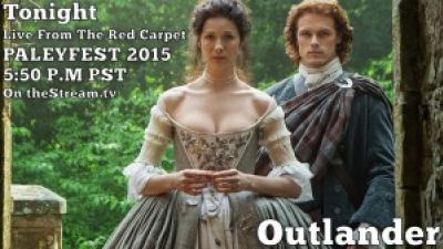 Outlander Live From The Red Carpet at Paleyfest 2015 on theStream.tv! Photo