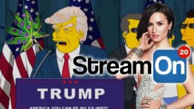 The Simpsons Predict The Election, Demi Lovato Makes a Trump Joke AND MORE on Stream On! Photo