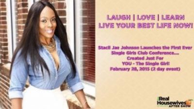 Stacii Jae- Live Your Best Life Now! on Real Housewives of Atlanta After Show Photo