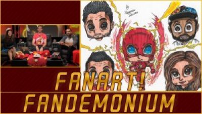 The Flash After Show Fandemonium – Fanart! Photo