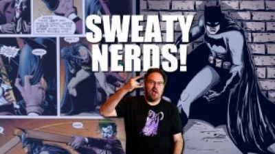 ComicBookGirl19 talks Batman with Jon Schnepp on Sweaty Comic Book Nerds Photo