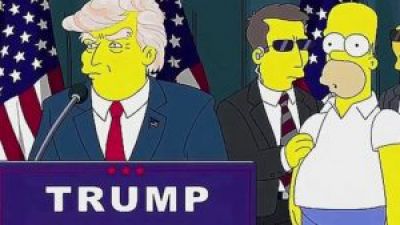 THE SIMPSONS Predict TRUMP’S VICTORY on theFeed! Photo
