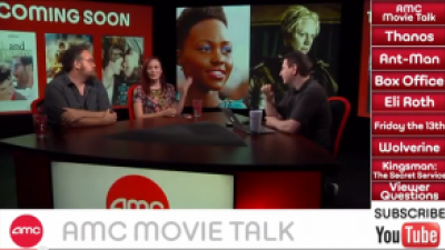AMC Movie Talk – STAR WARS Casts Lupita Nyong’o and Gwendoline Christie Photo