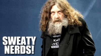 Alan Moore on Sweaty Comic Book Nerds With Jon Schnepp and Comicbookgirl19 Photo